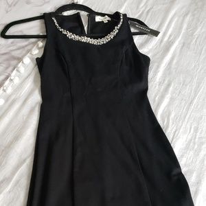 Black Formal Mini Dress